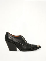 Cowboy Derby Shoes in Black