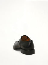 Iconic Leather Richeliu in Black