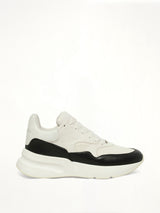 Joey Low Sneaker in White/Black