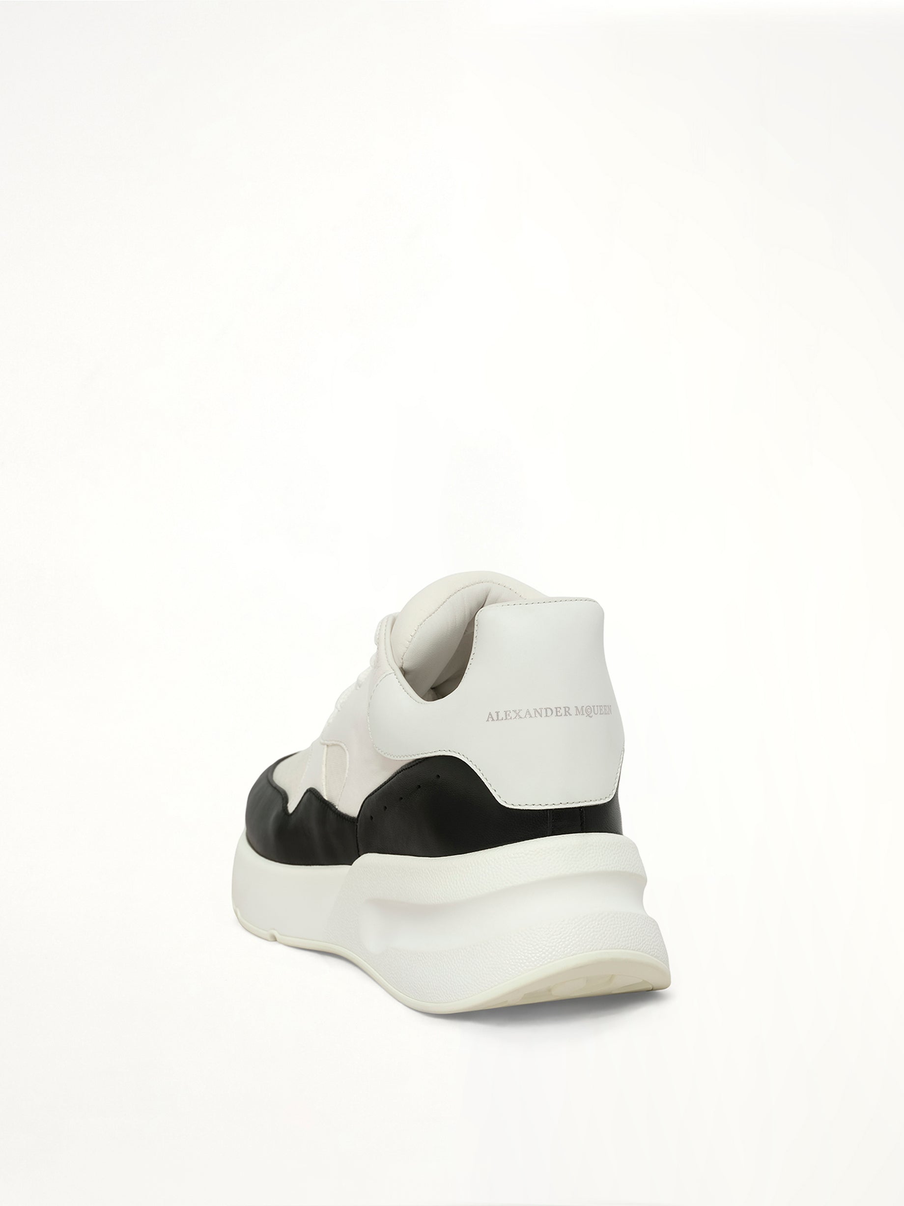 Joey Low Sneaker in White/Black