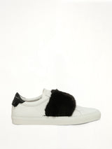 Urban Knot Elastic Sneaker in Black