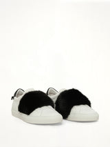 Urban Knot Elastic Sneaker in Black