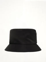 Single Brim Pocket Hat in Black