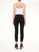 Alexander McQueen Leather Trousers in Black