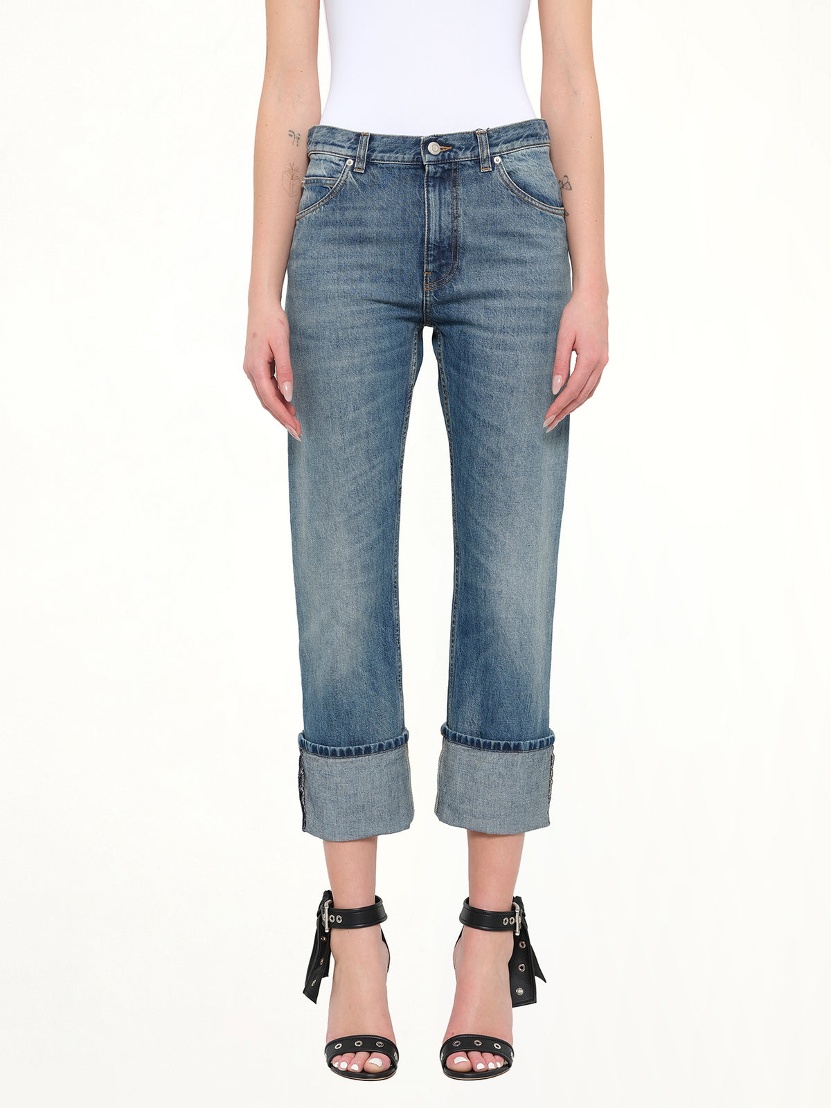 Alexander McQueen Pants in Blue