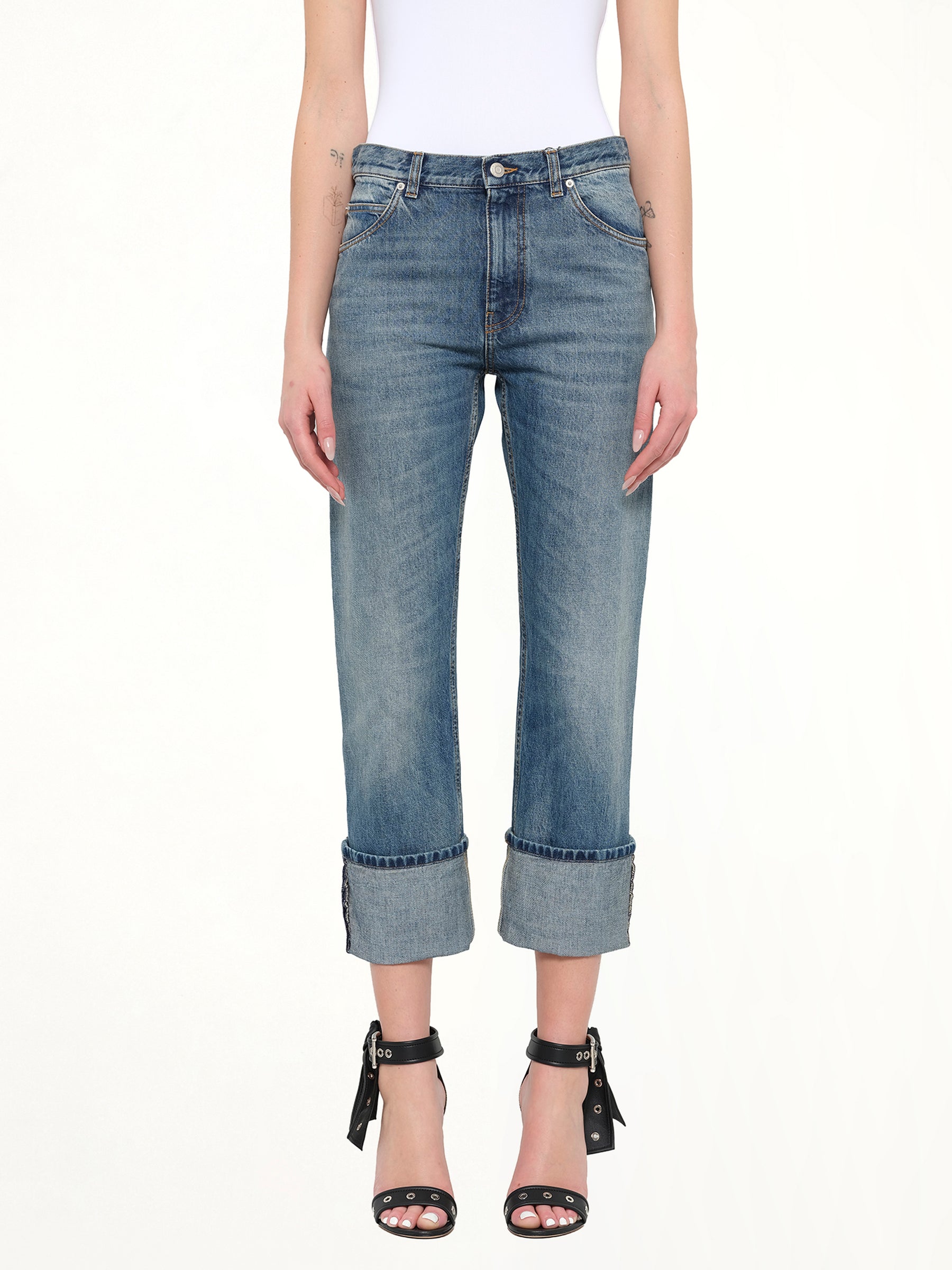 Alexander McQueen Pants in Blue