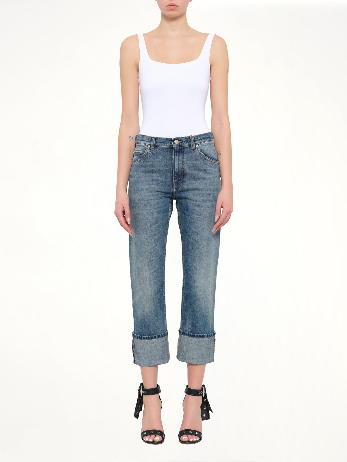 Alexander McQueen Pants in Blue