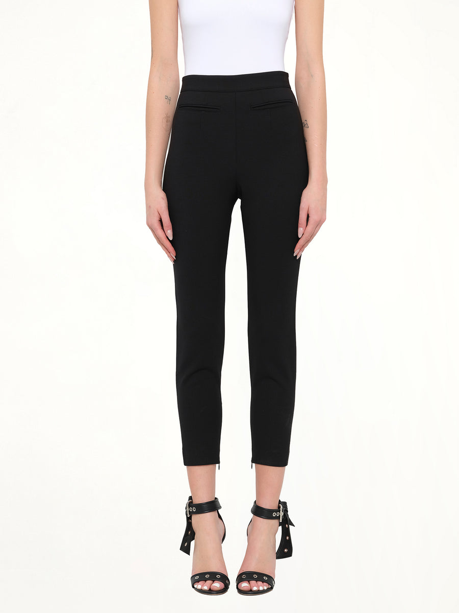 Alexander McQueen Wool Pants in Black