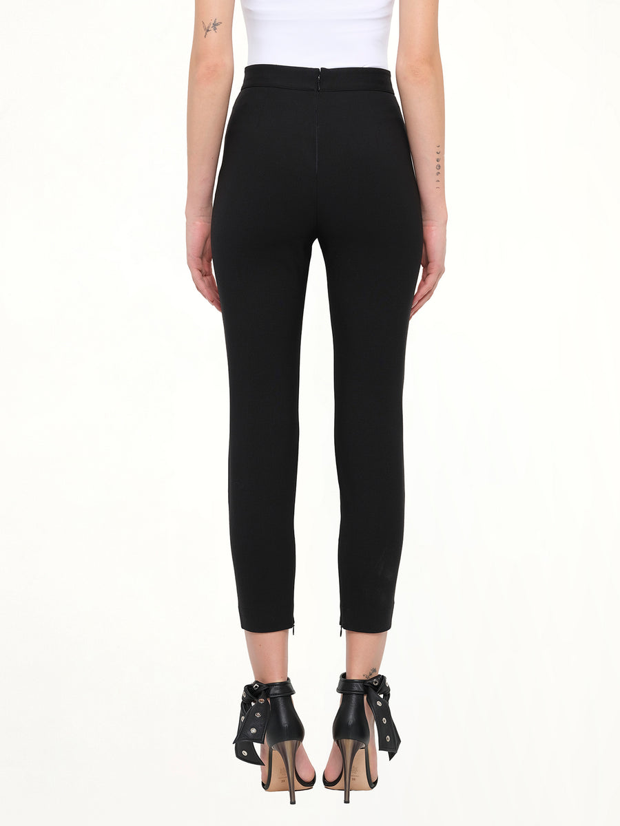 Alexander McQueen Wool Pants in Black