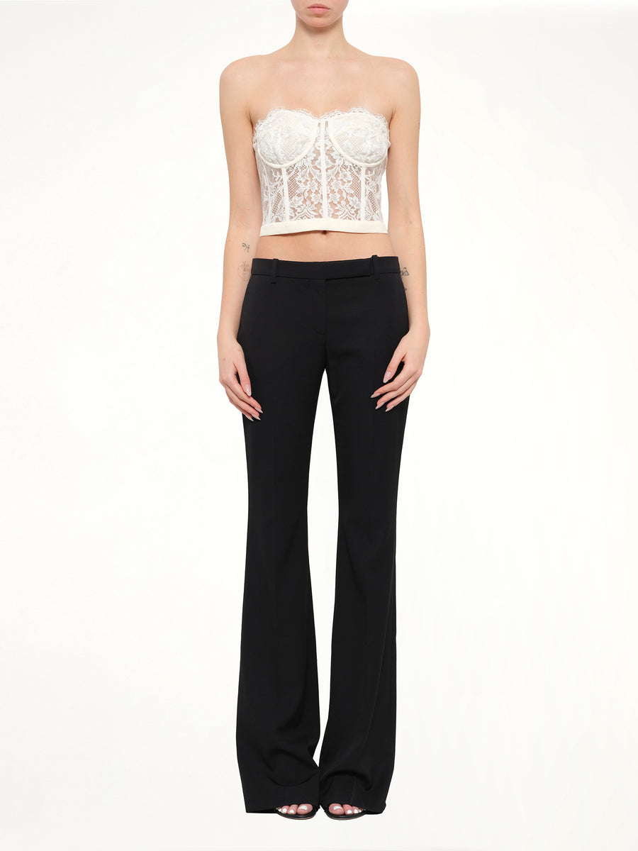 Alexander McQueen Bralette in Ivory