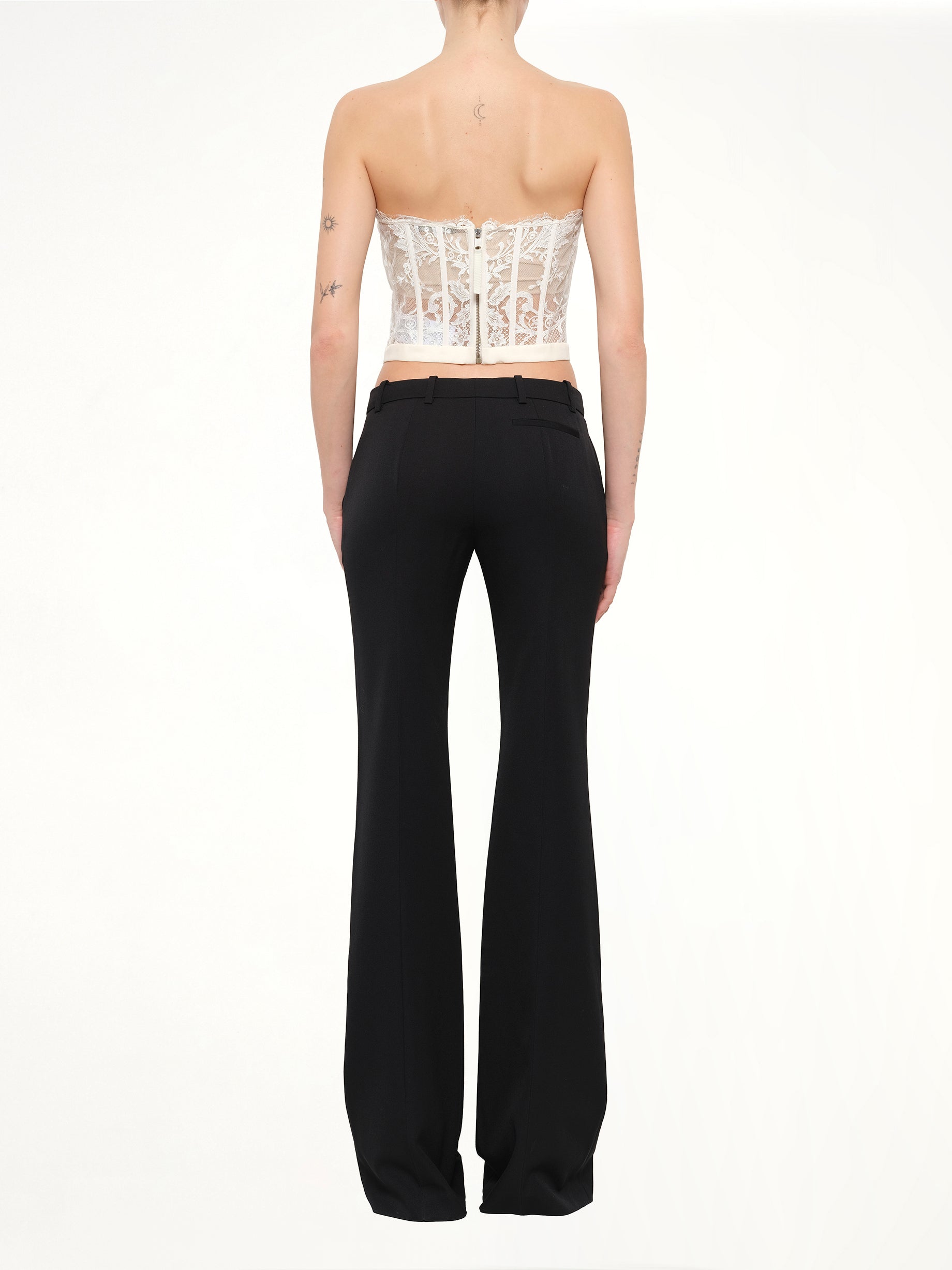 Alexander McQueen Bralette in Ivory