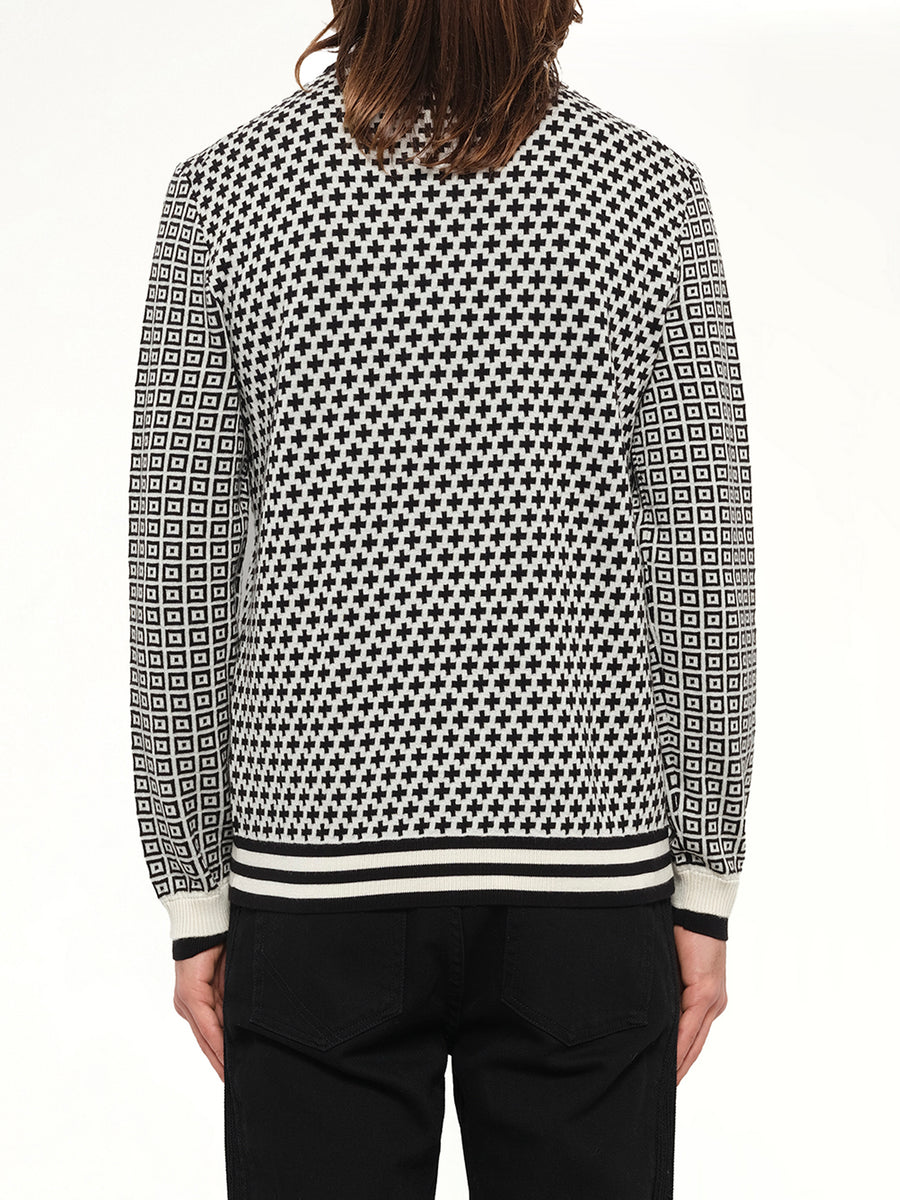 Fairisle Jumper in Black