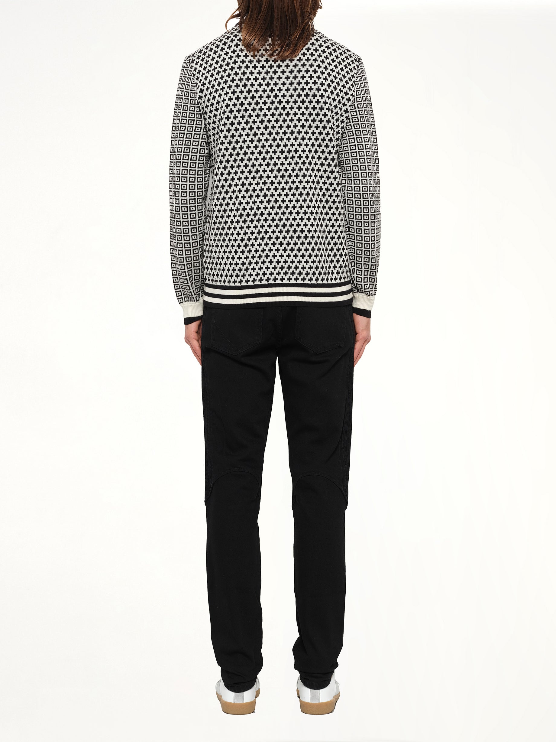 Fairisle Jumper in Black