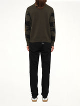 Jumping Tiger Knit in Khaki