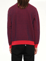 Jumping Tiger Sweatshirt in Red