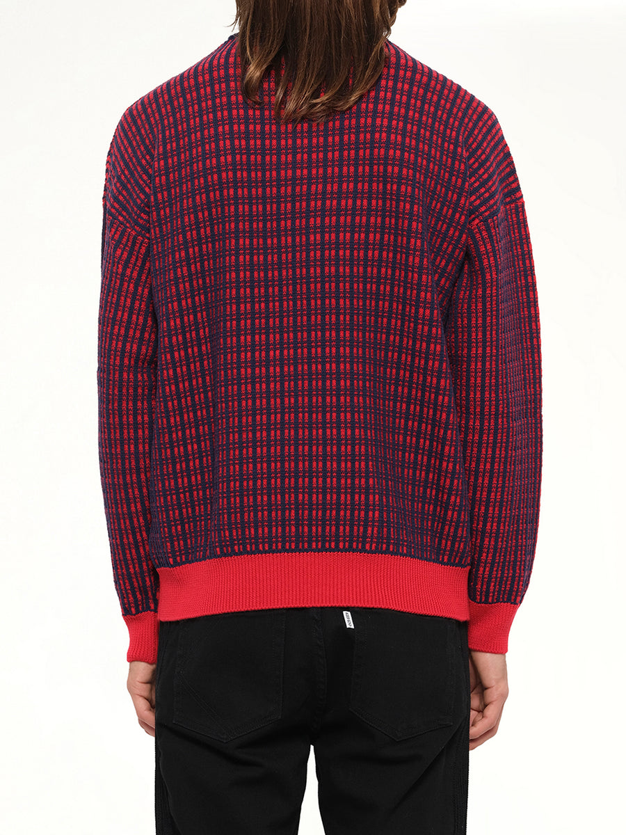 Jumping Tiger Sweatshirt in Red