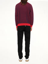 Jumping Tiger Sweatshirt in Red