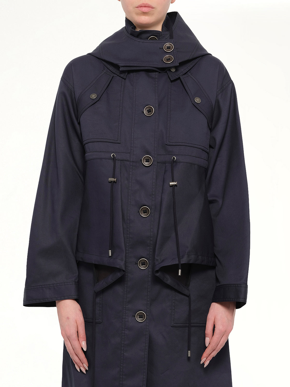 Kenzo Coat in Navy