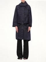 Kenzo Coat in Navy