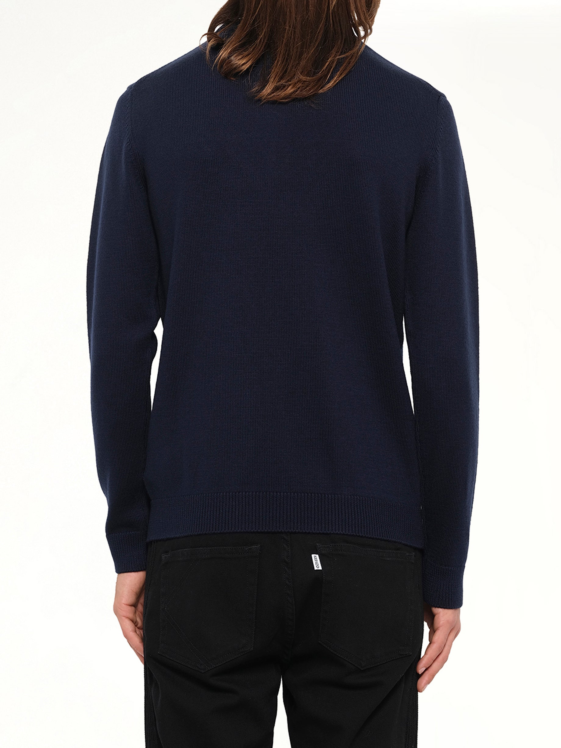 Logo Jumper in Navy