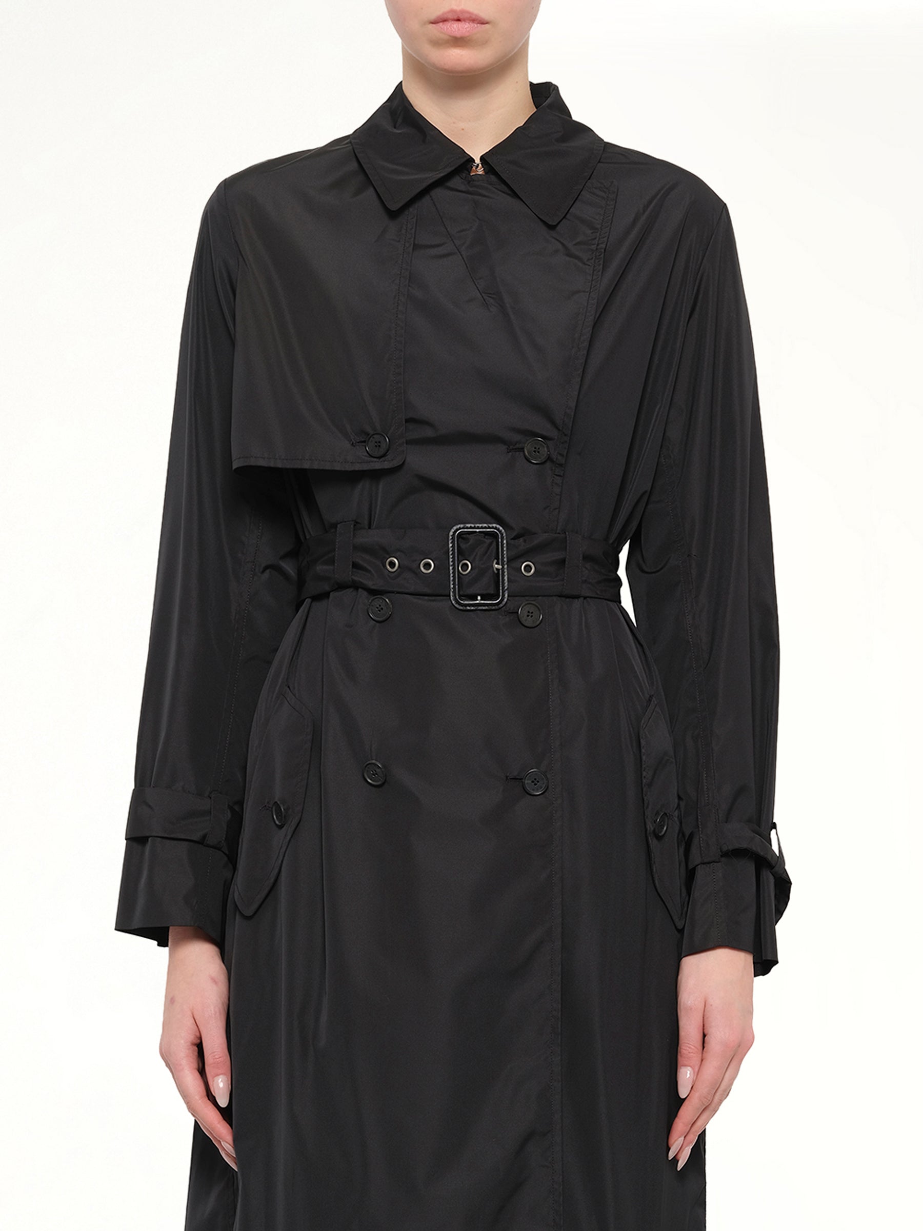 Oversize Trench in Black