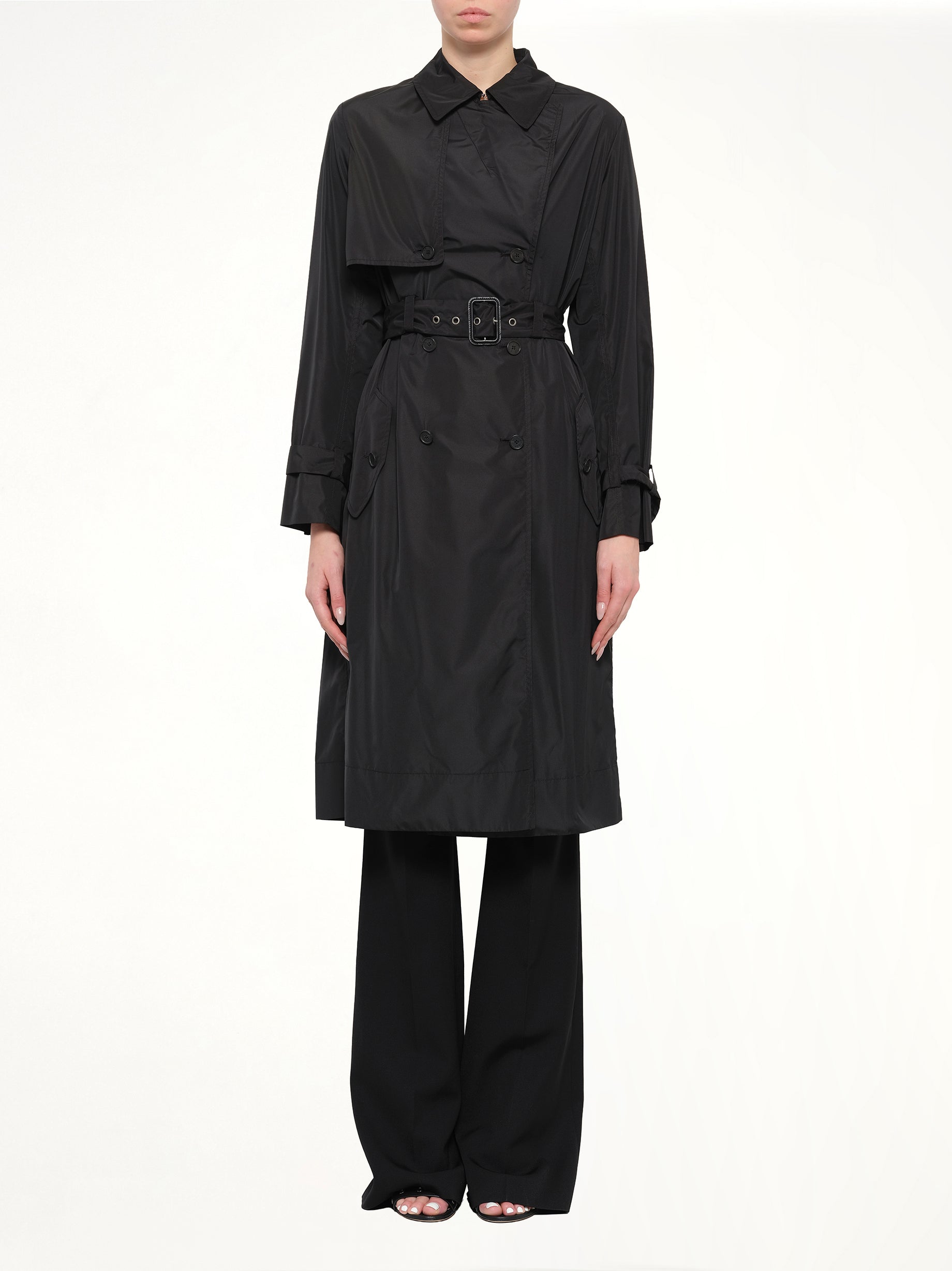 Oversize Trench in Black