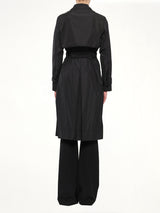 Oversize Trench in Black