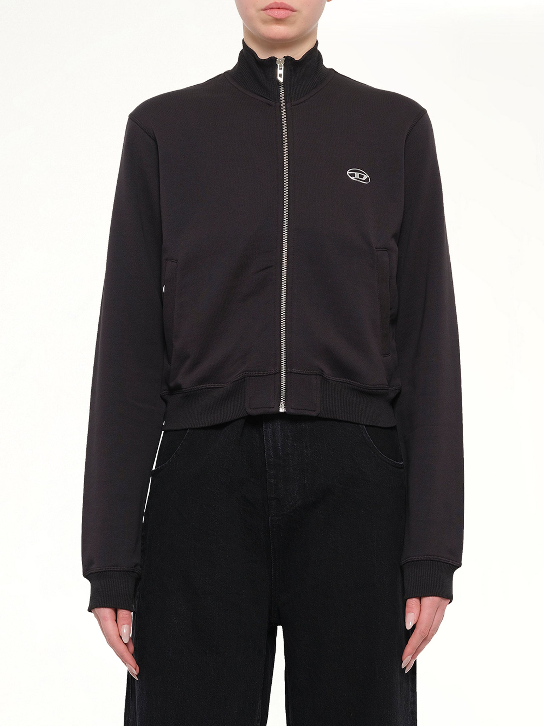 F-FLACIN-OD Track Jacket in Black