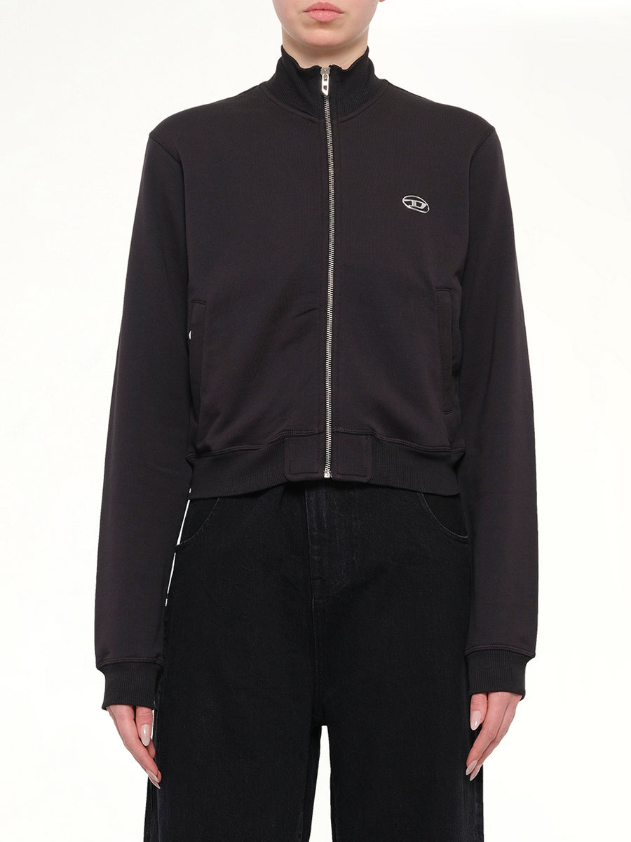 F-FLACIN-OD Track Jacket in Black