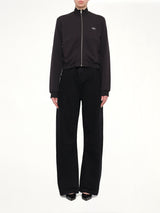F-FLACIN-OD Track Jacket in Black