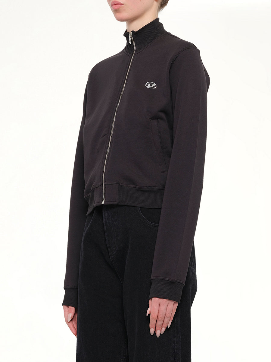 F-FLACIN-OD Track Jacket in Black