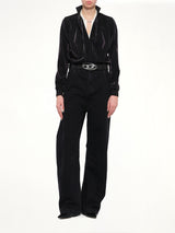 F-ROSY Track Top in Black