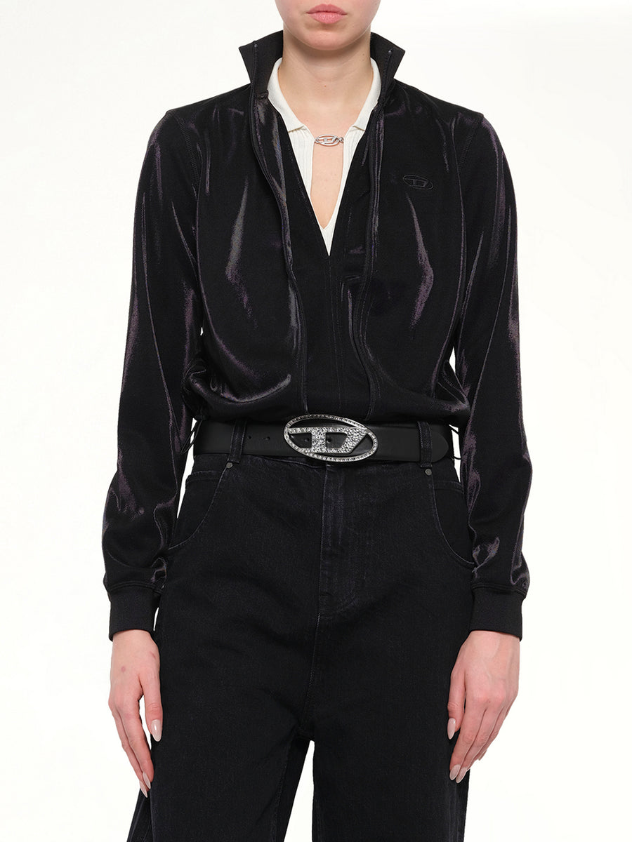 F-ROSY Track Top in Black