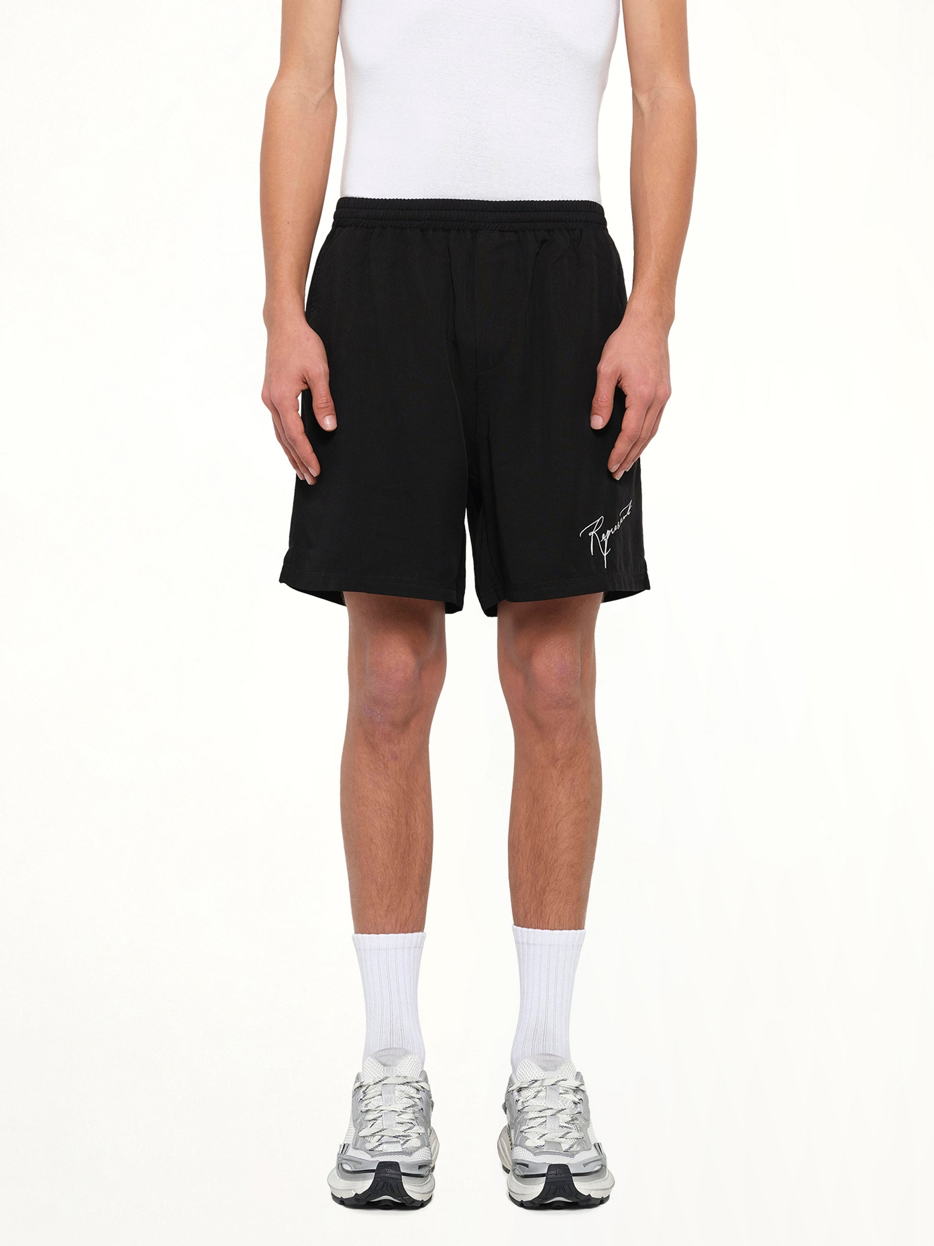 Love And Kisses Short in Jet Black