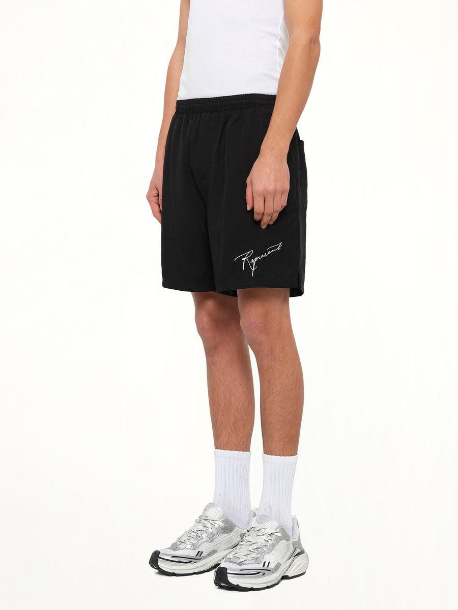 Love And Kisses Short in Jet Black