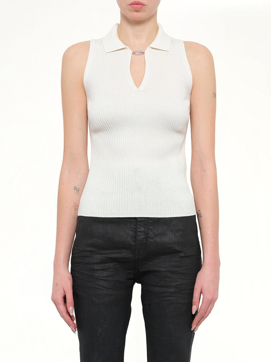 M-LILITA Knitwear Top in White