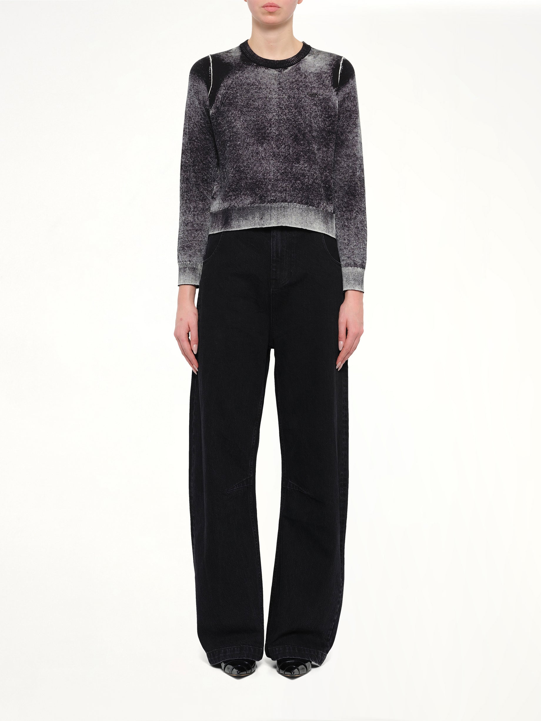 M-LOVRE Knitwear Sweater in Black