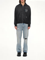 Private Members Hoodie in Stained Black