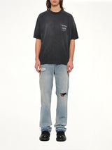 Private Members T-Shirt in Stained Black