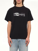 Stamp Logo Regular T-Shirt in Black/Off White