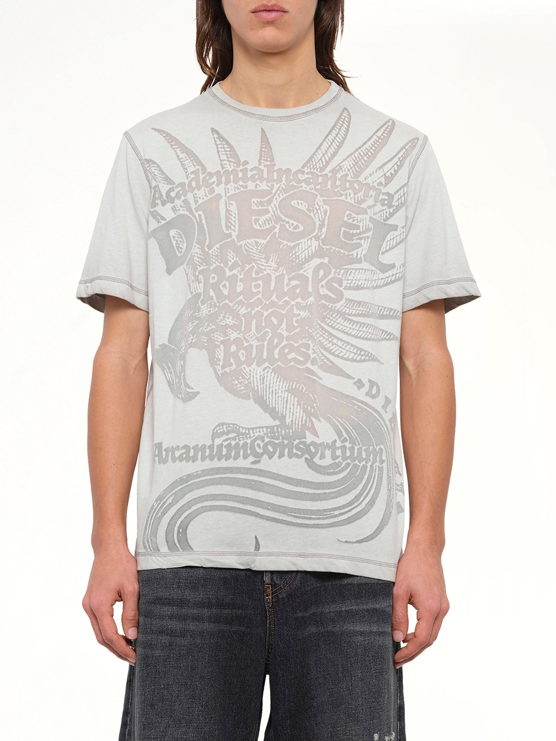 T-RAWJUST-AA1 T-Shirt in White