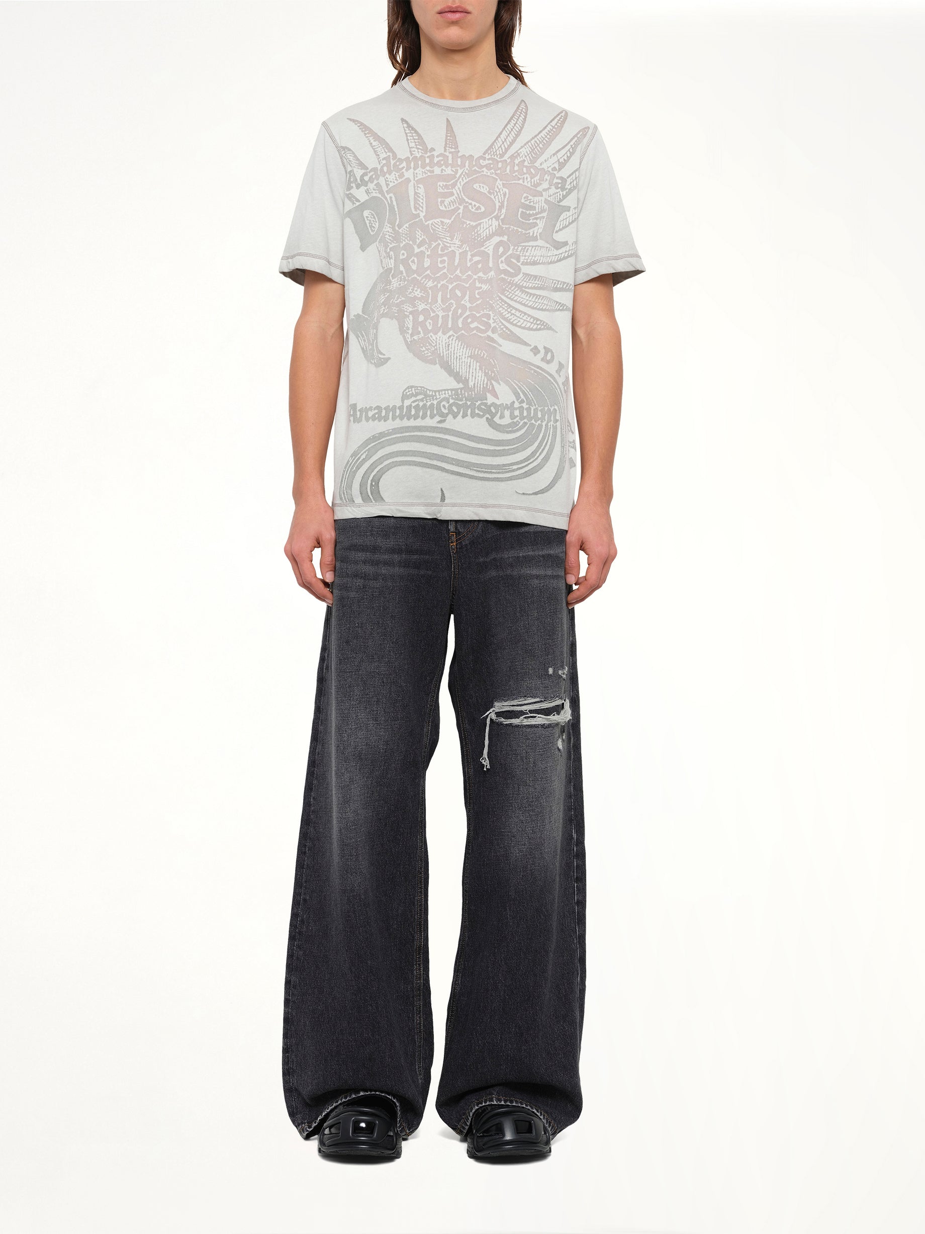 T-RAWJUST-AA1 T-Shirt in White
