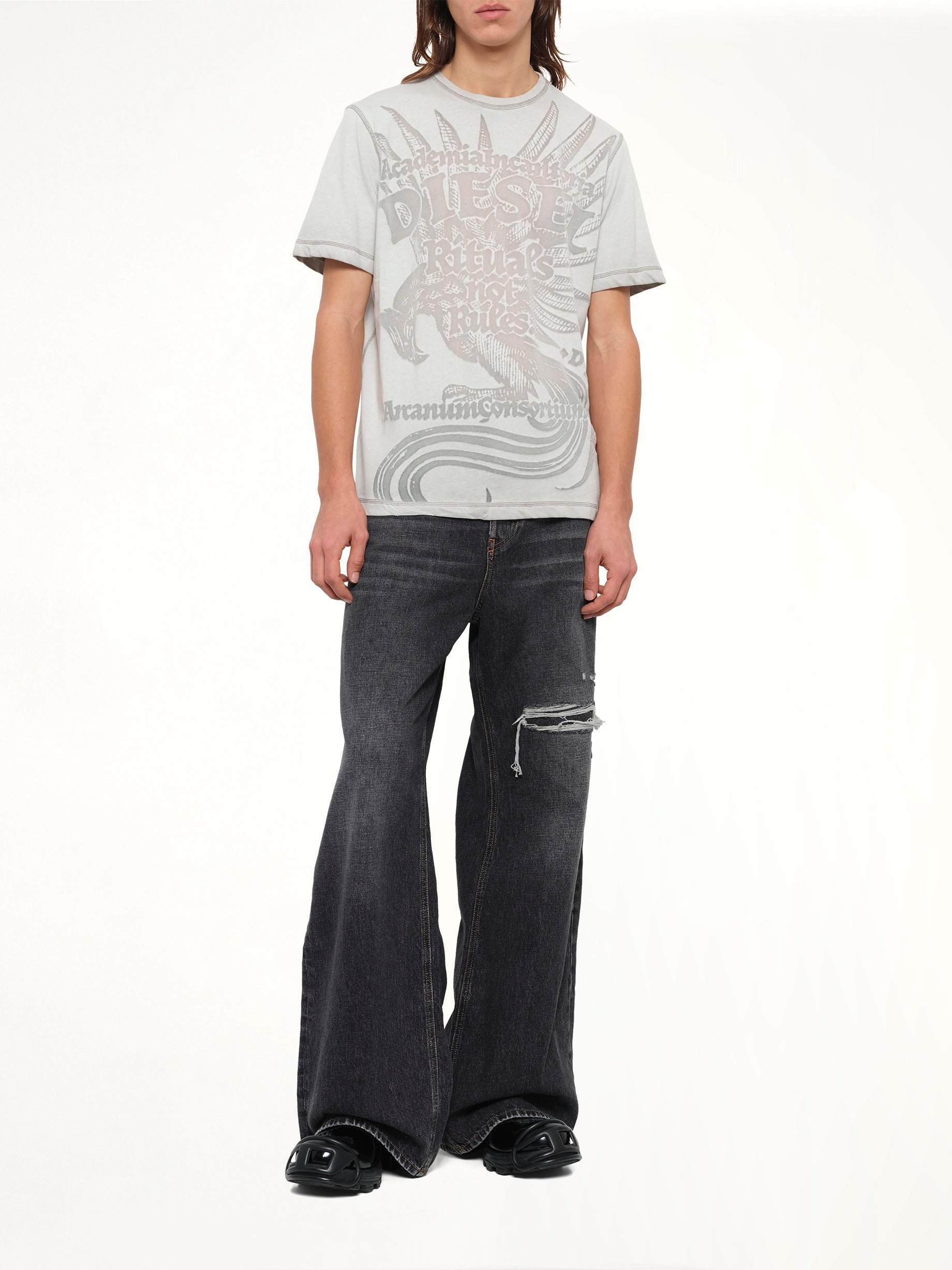 T-RAWJUST-AA1 T-Shirt in White