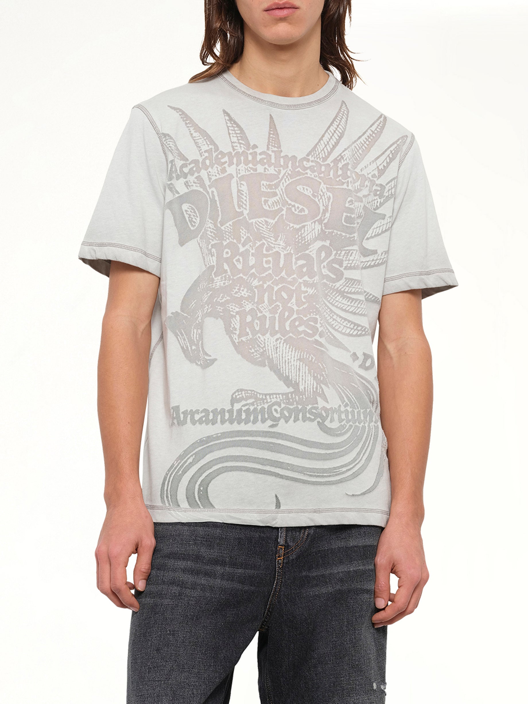 T-RAWJUST-AA1 T-Shirt in White