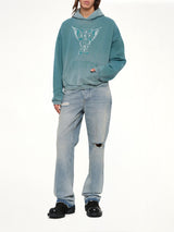Westside Hoodie in Smoked Teal
