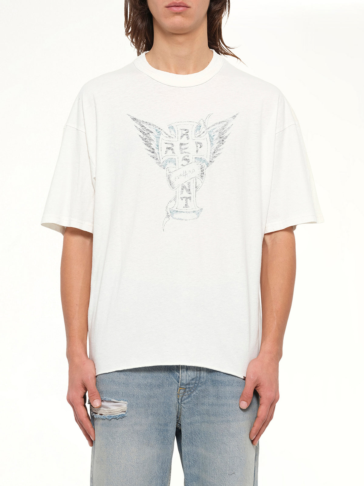 Westside T-Shirt in Flat White