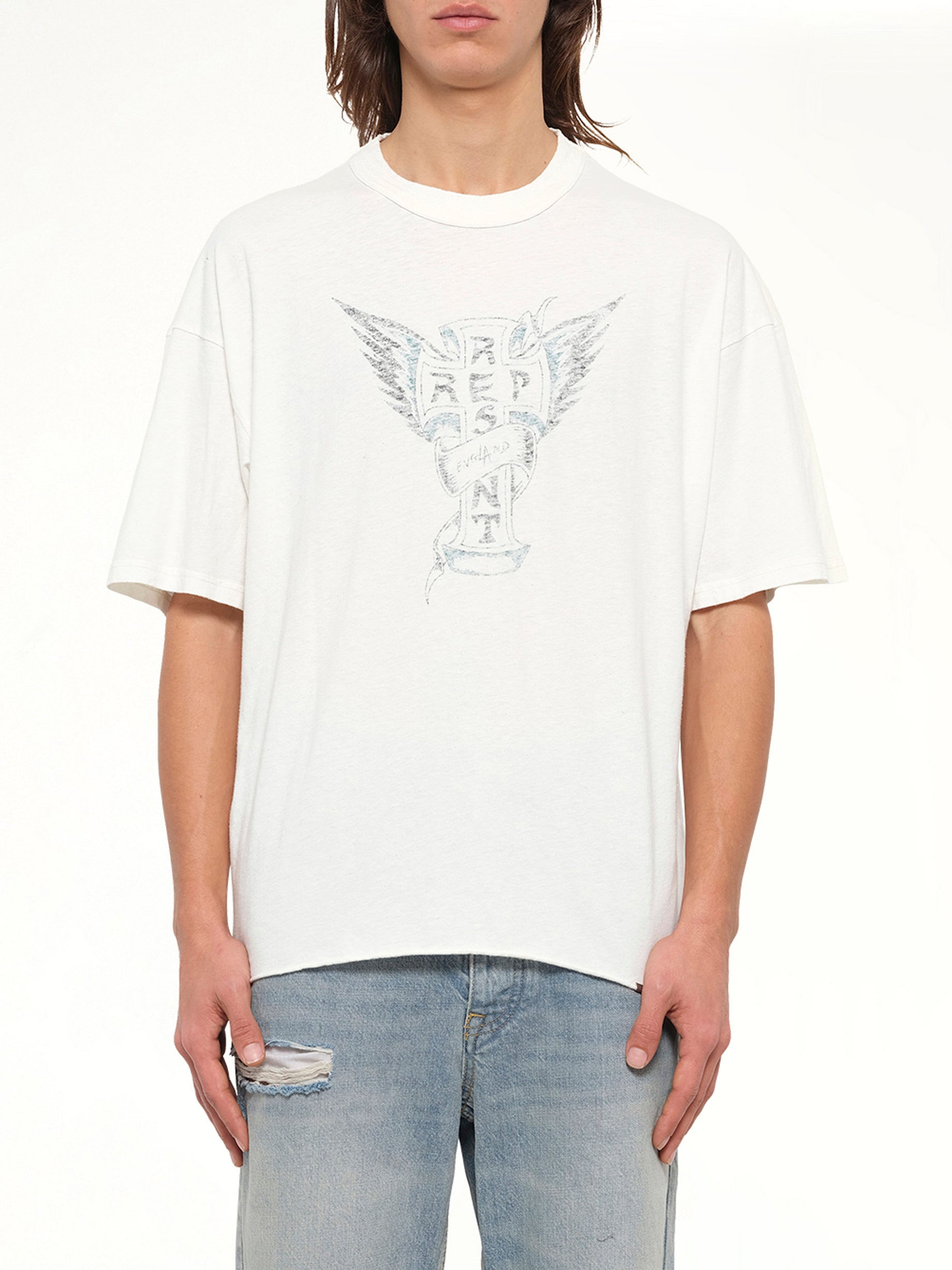 Westside T-Shirt in Flat White
