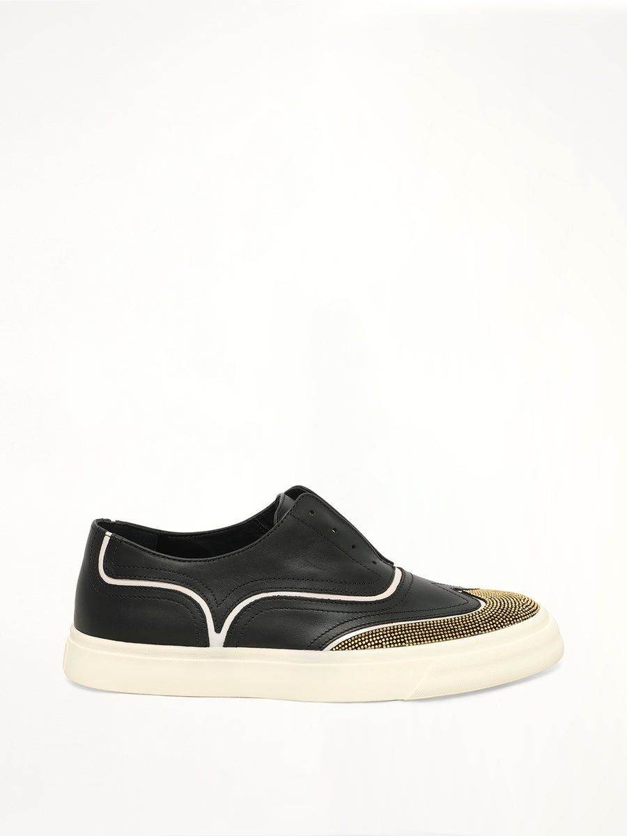 GZ Camoscio in Sneaker in Black