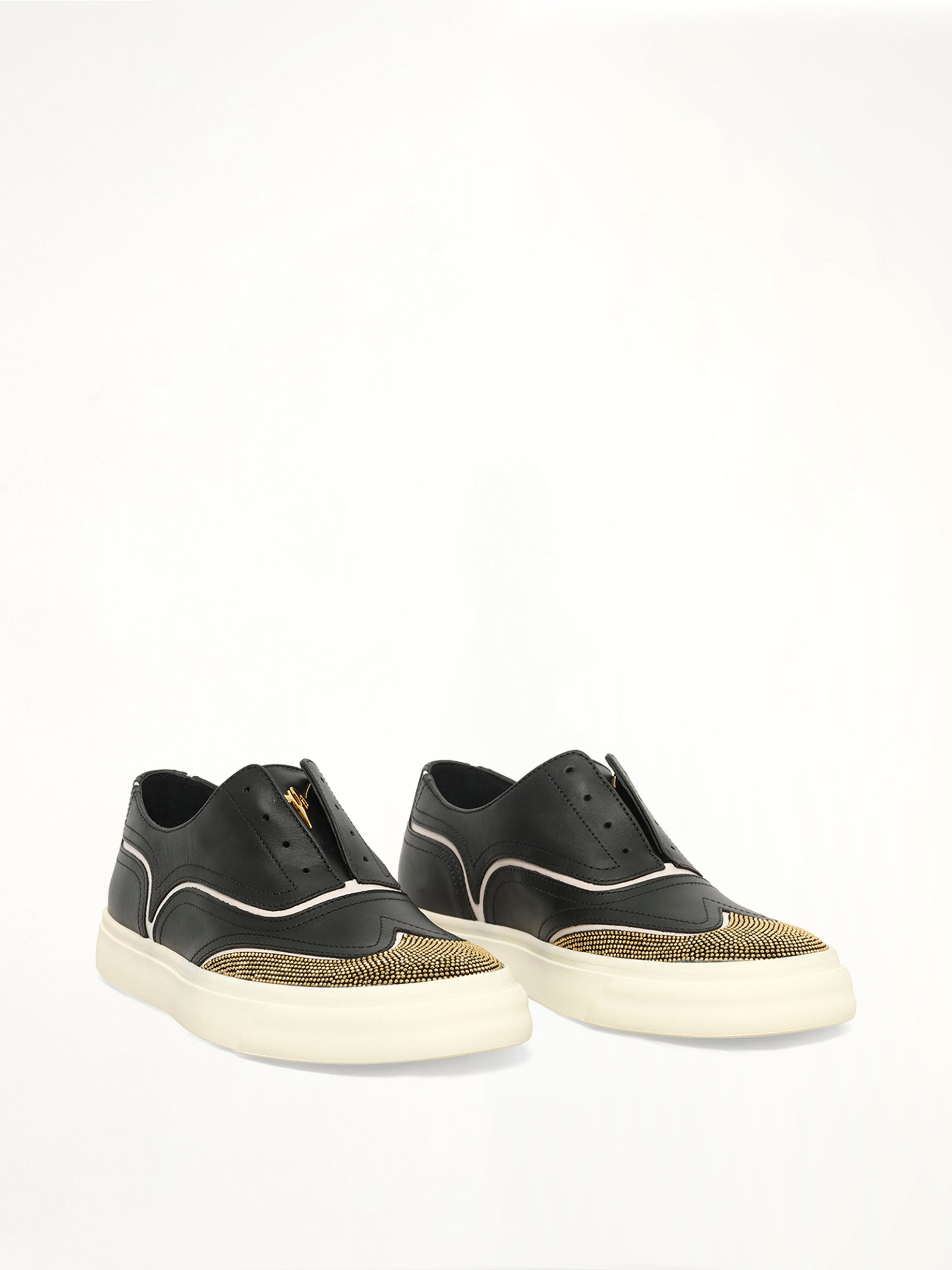 GZ Camoscio in Sneaker in Black