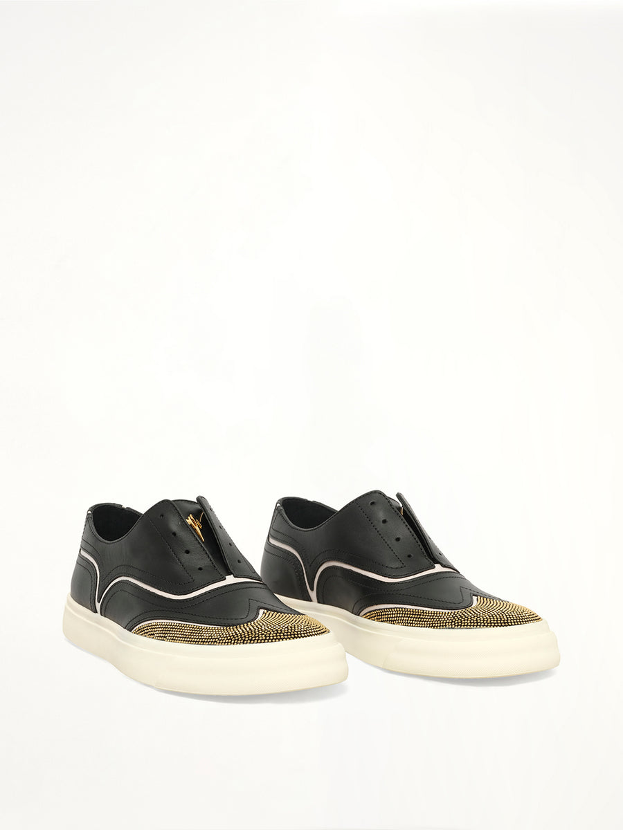 GZ Camoscio in Sneaker in Black